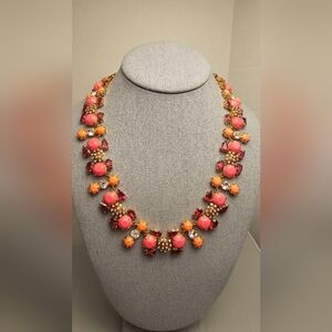 [J. Crew] Retired Hard Twist Crystal Candies Collar Statement Necklace